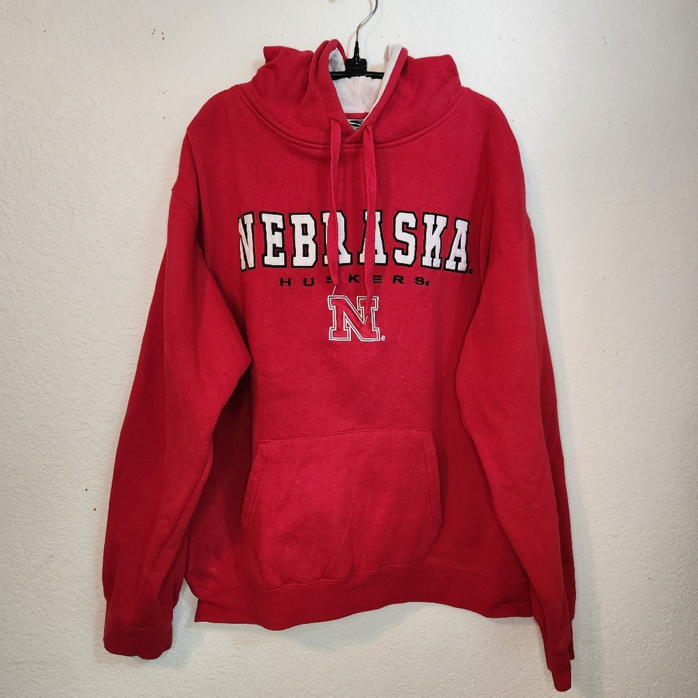Stadium Athletics University of Nebraska Cornhuskers Hoodie, Size XL